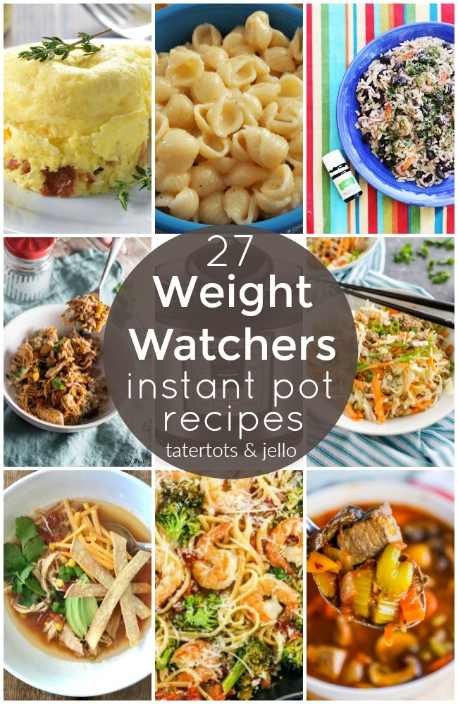 Instant Pot Weight Watcher Recipes
 27 Amazing Weight Watchers Instant Pot Recipes