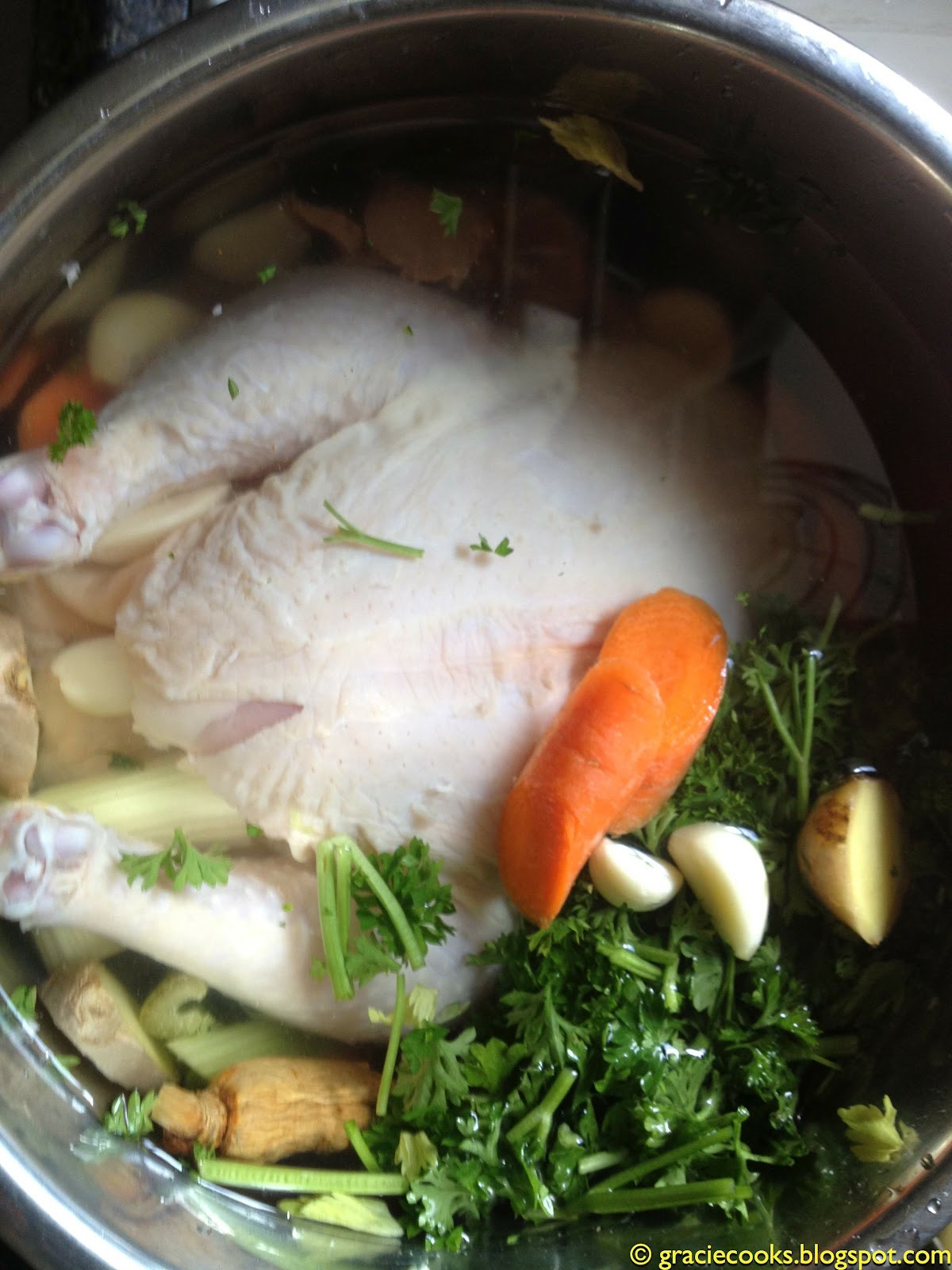 Instant Pot Whole Chicken Soup
 Gracie Cooks Hearty 30 minute Chicken Soup The Instant