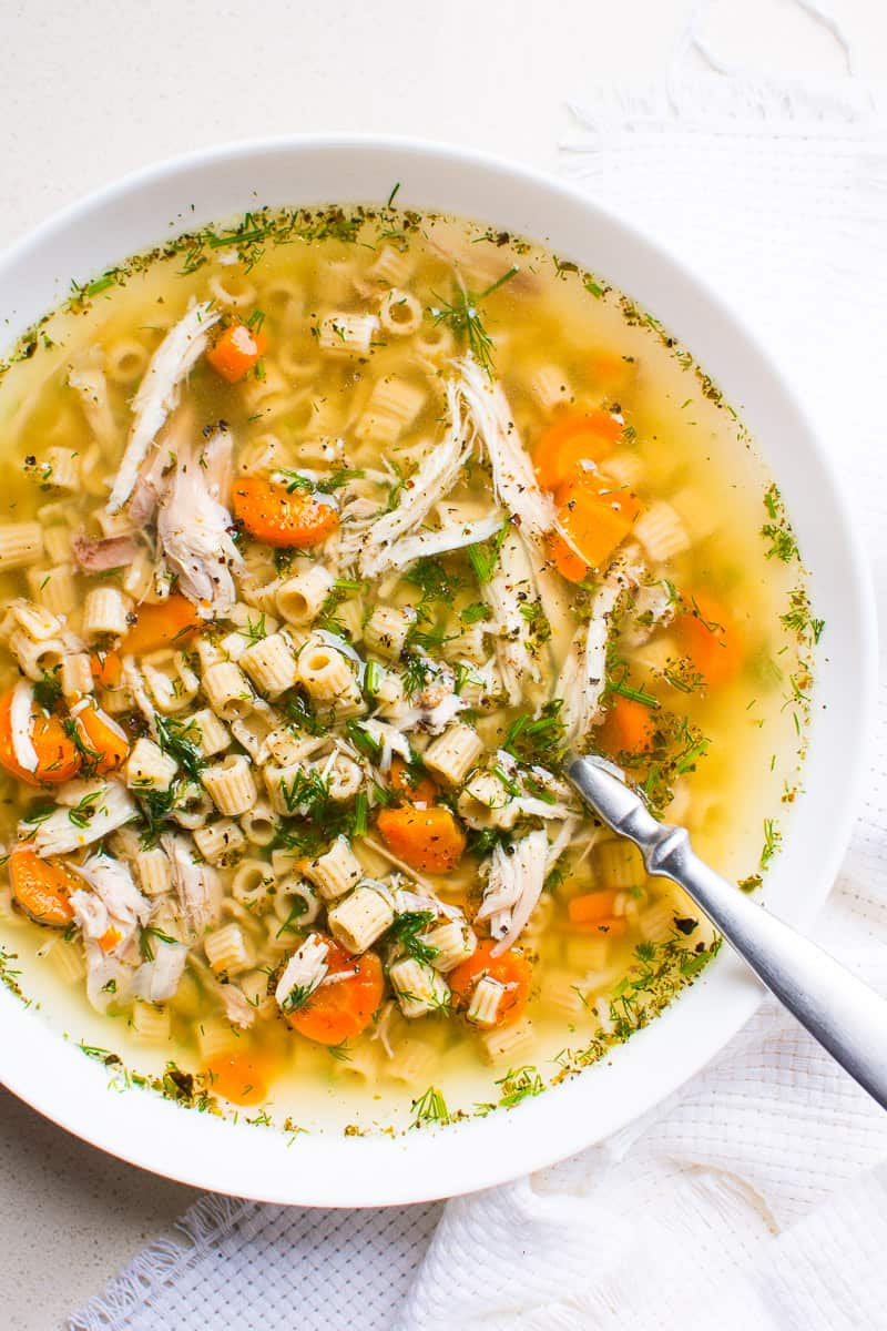 Instant Pot Whole Chicken Soup
 Instant Pot Chicken Noodle Soup iFOODreal Healthy