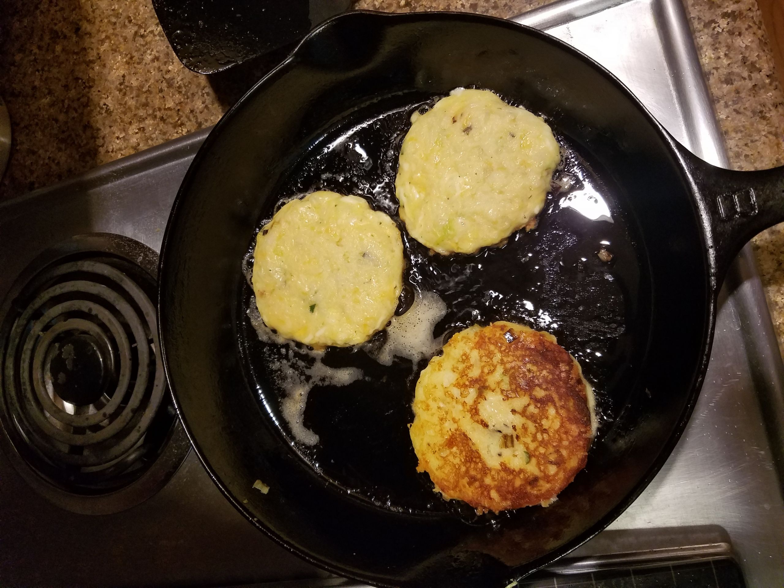 Instant Potato Pancakes
 potato pancakes made with instant potato flakes