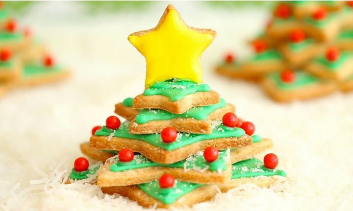 Irish Christmas Cookies
 Irish shortbread Christmas tree cookies recipe Kidspot