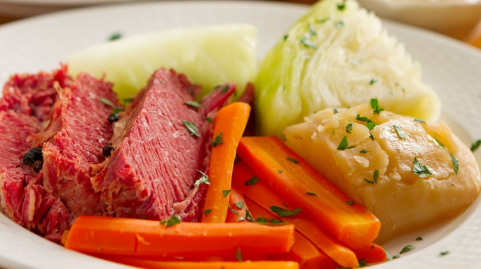 Irish Corned Beef And Cabbage
 Corned Beef and Cabbage As Irish as Spaghetti and
