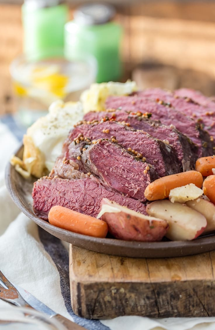 Irish Corned Beef And Cabbage
 Traditional Slow Cooker Corned Beef and Cabbage The