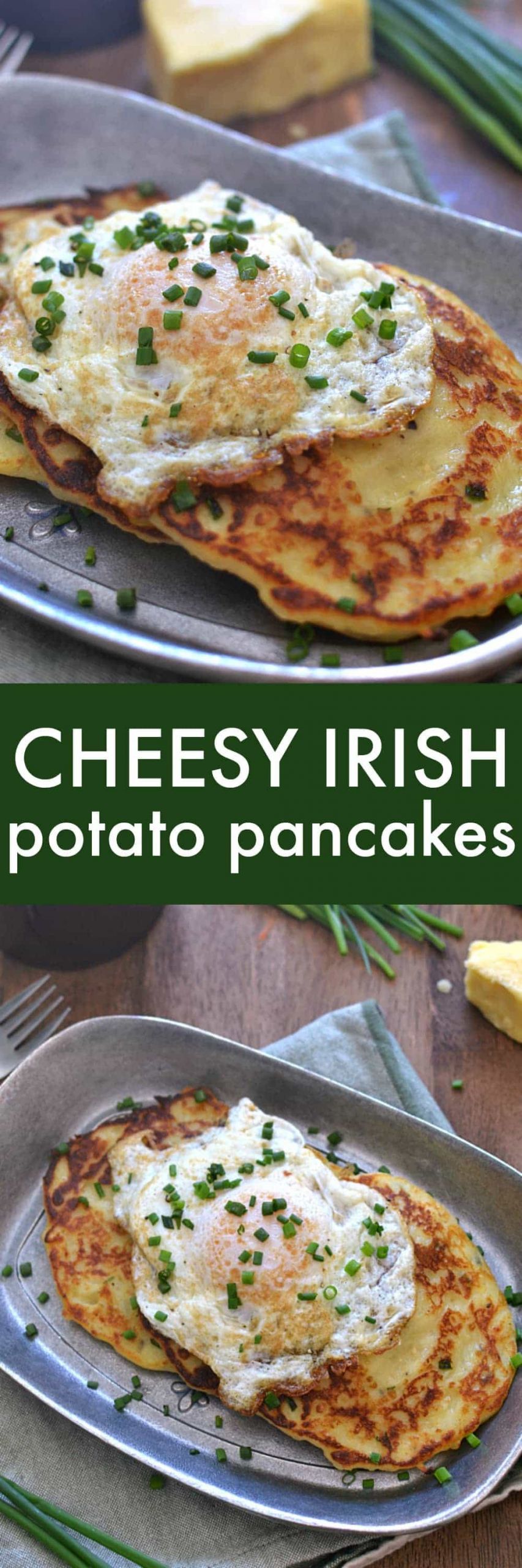 Irish Potato Recipe
 Cheesy Irish Potato Pancakes