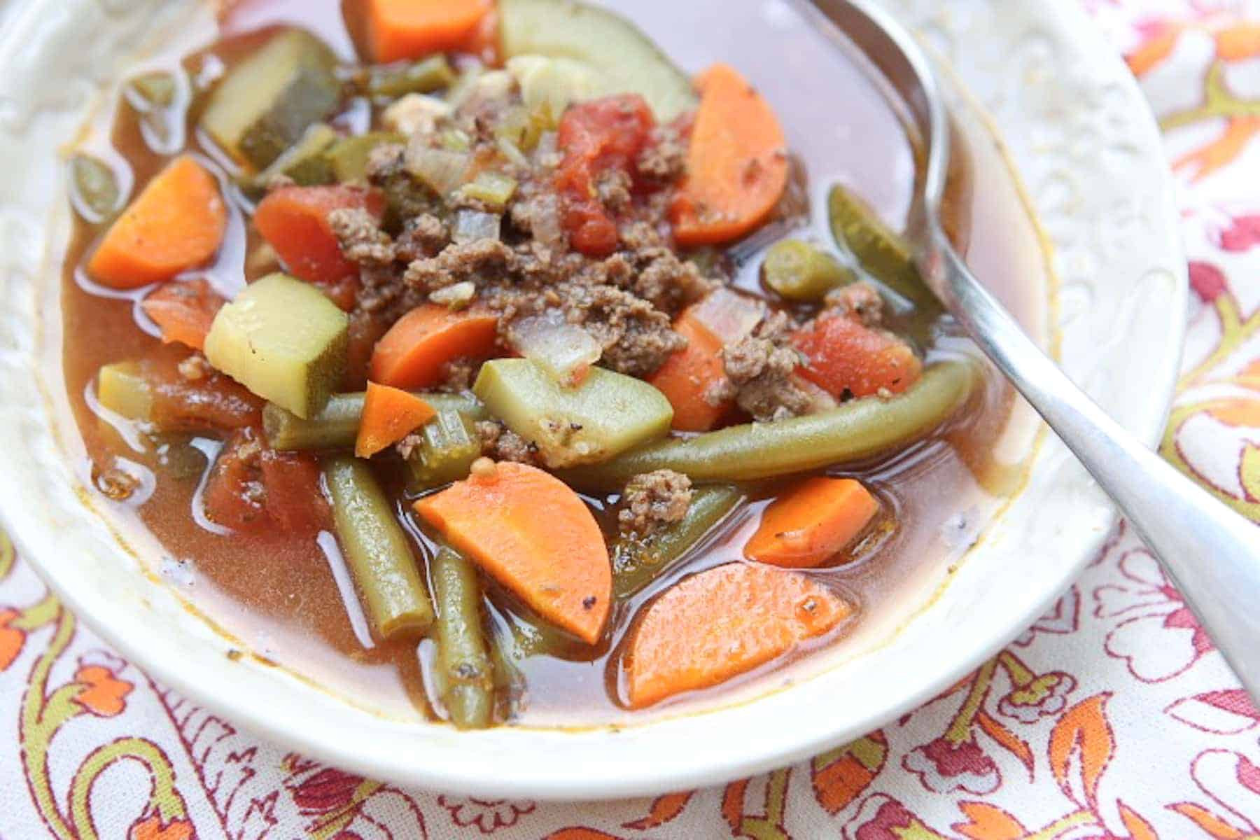 Italian Beef Soup
 Italian Ve able Beef Soup Recipe Aggie s Kitchen