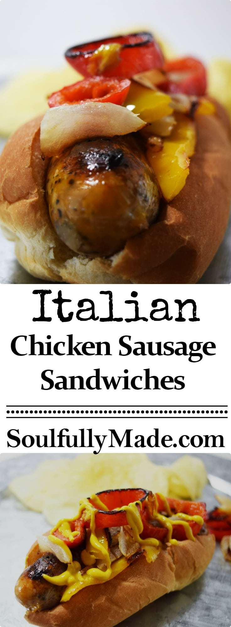 Italian Chicken Sausage
 Easy Italian Chicken Sausage Sandwiches with Peppers