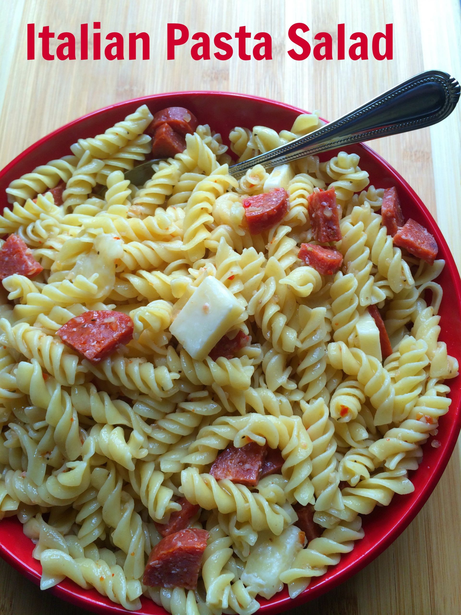 Italian Macaroni Salad
 Italian Pasta Salad and 10 Tips to Beat the Heat NEPA Mom