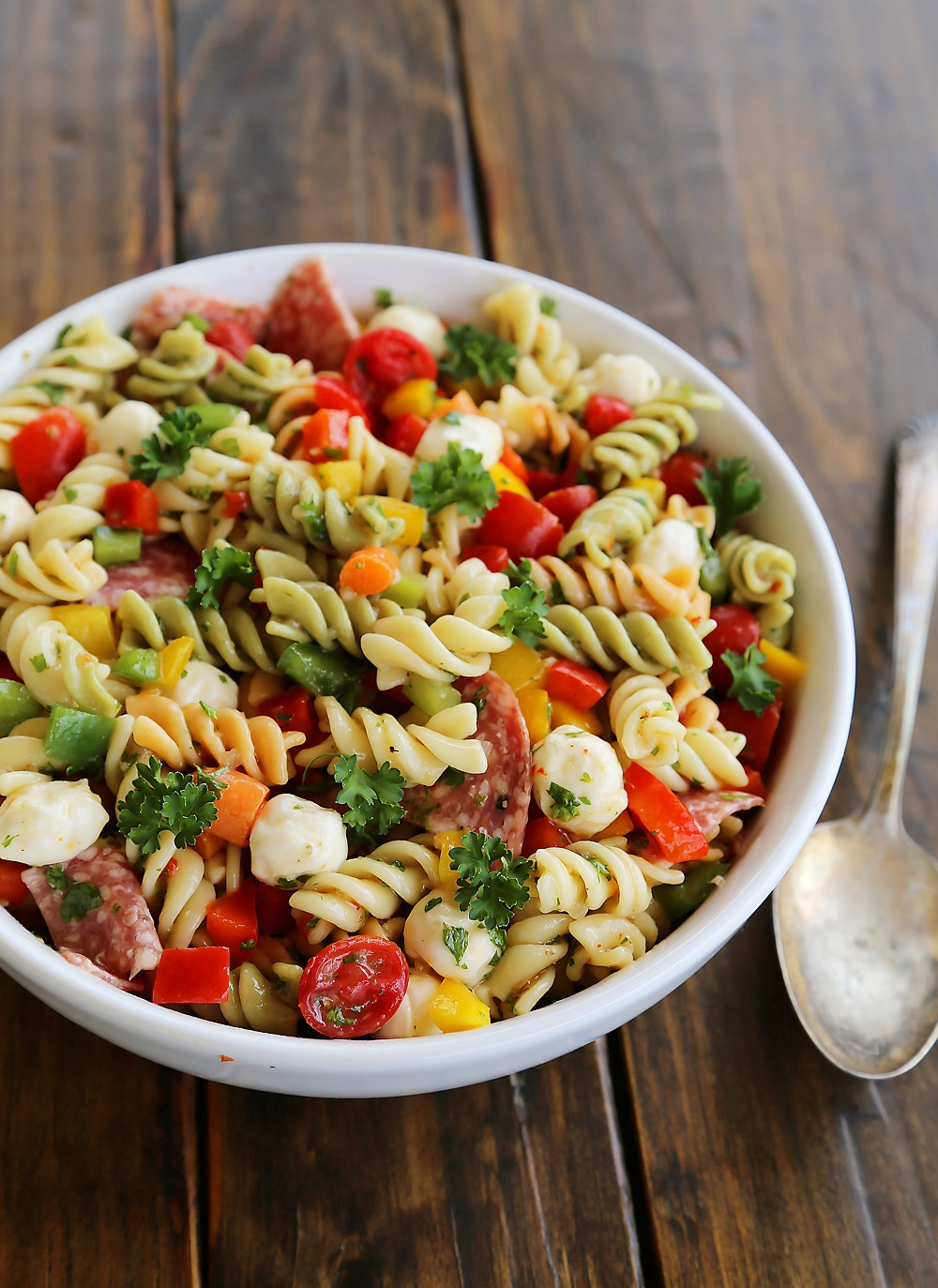 Italian Macaroni Salad
 Italian Pasta Salad – The fort of Cooking