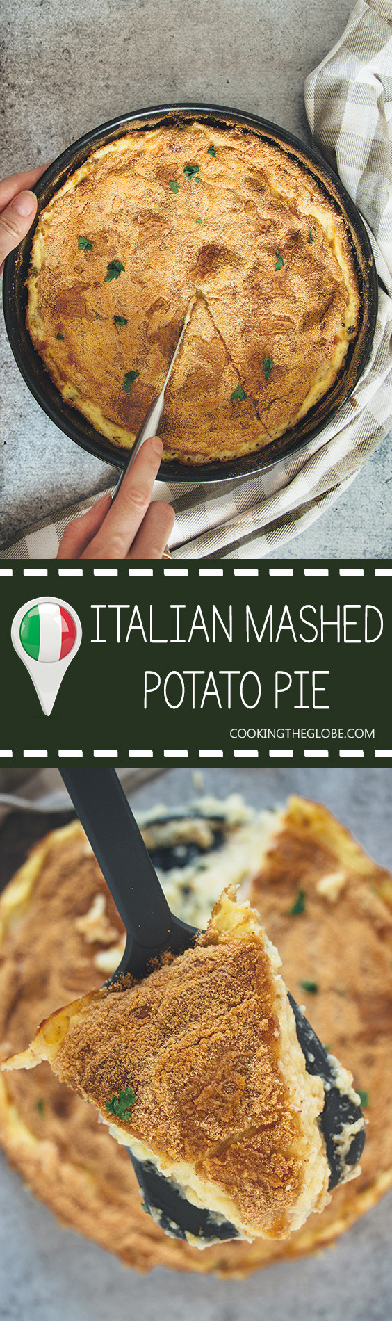Italian Mashed Potatoes
 Italian Mashed Potato Pie Gattò di Patate Cooking The