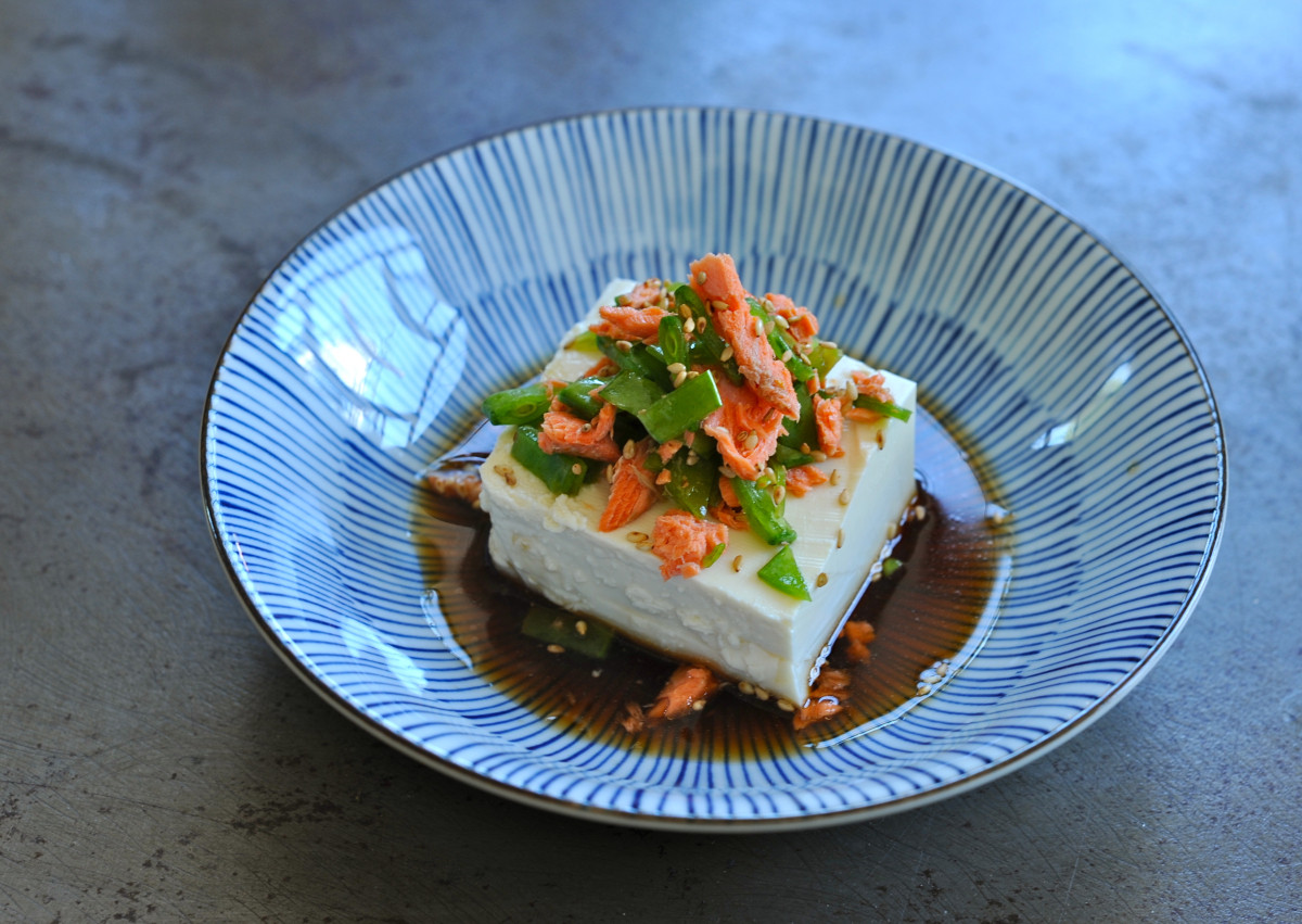 Japanese Breakfast Recipes
 Japanese Breakfast Recipe with Salmon Snow Peas and Tofu