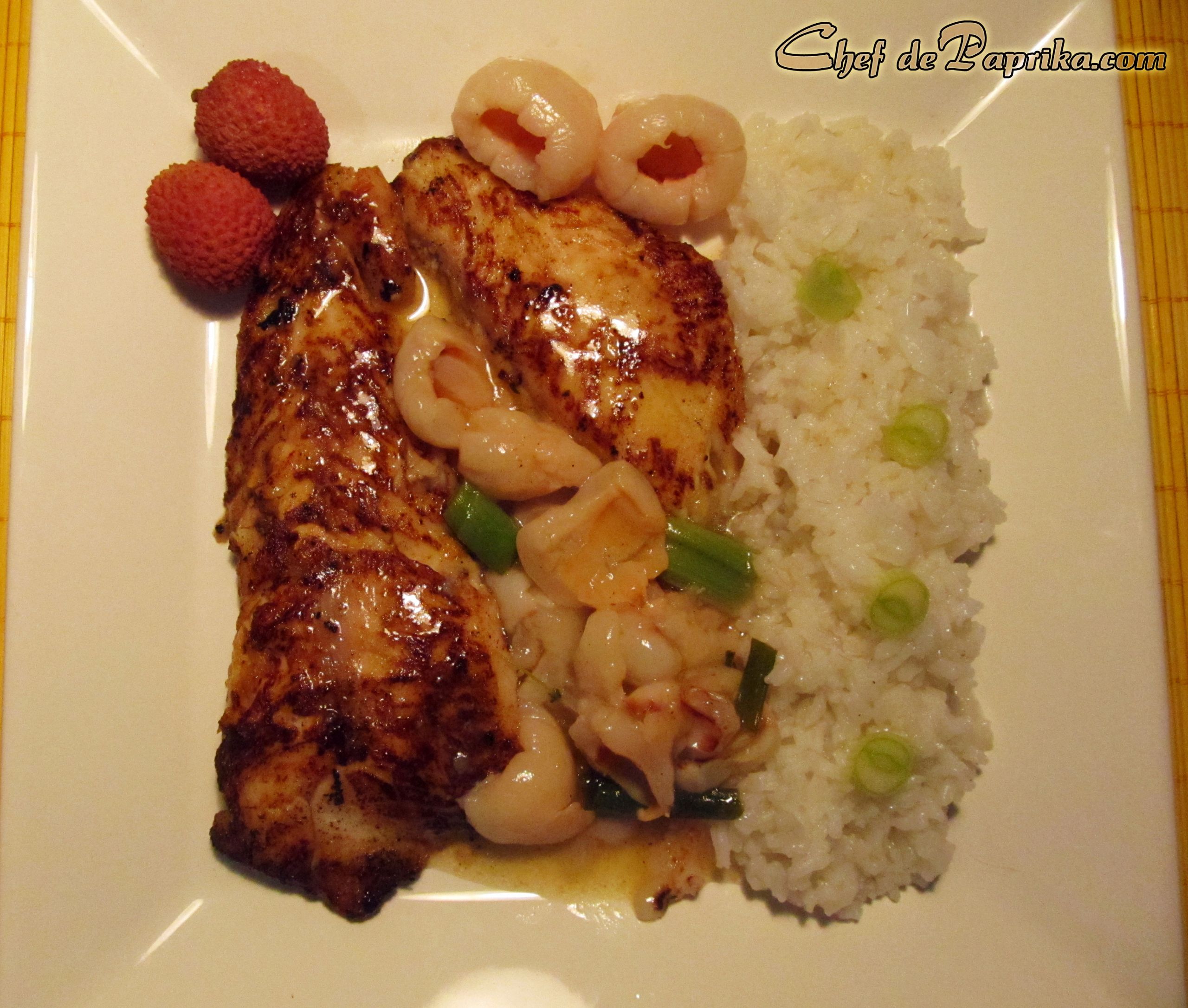 Japanese Fish Recipes
 Asian Fish Recipe Perch with Lychee Sauce