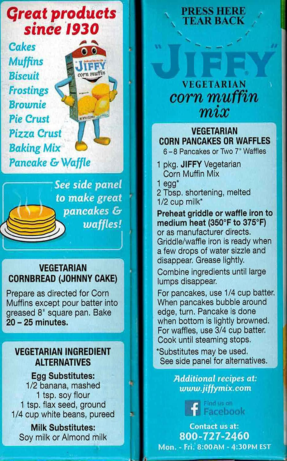 Jiffy Vegetarian Cornbread
 jiffy baking mix recipes