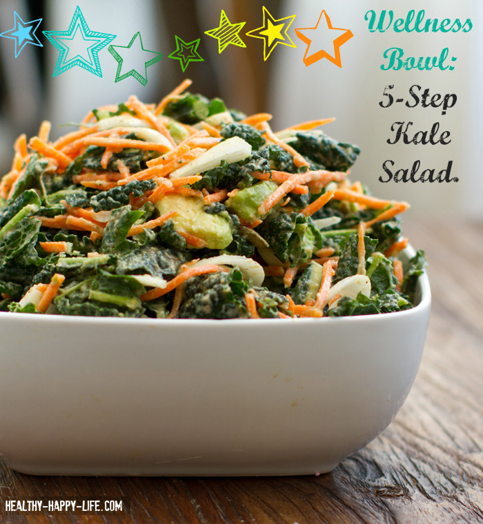 Kale Recipes Vegan
 5 Step Raw Kale Salad Vegan Recipe