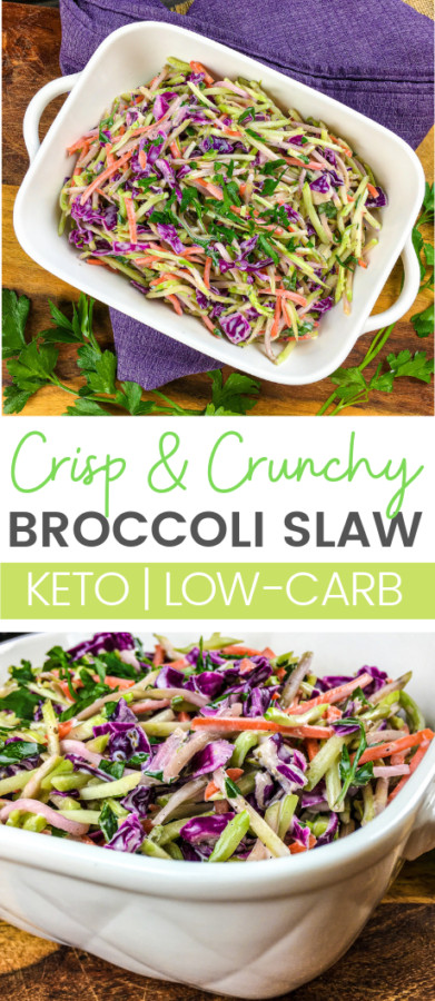 Keto Broccoli Slaw
 Easy Crisp & Crunchy Broccoli Slaw Low Carb Keto