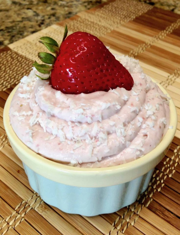Keto Coconut Cream Mousse
 Strawberry Coconut Cream Mousse Keto and Low Carb If you