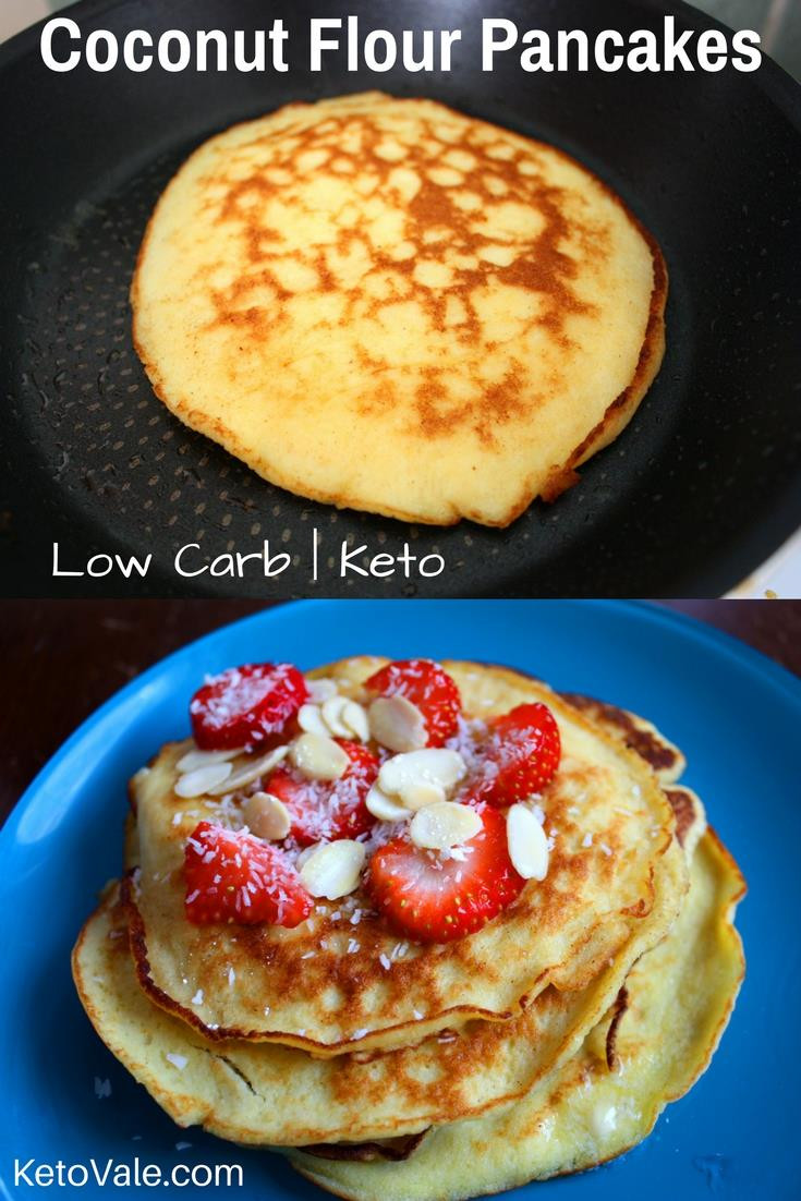 Keto Coconut Flour Recipes
 Keto Coconut Flour Pancakes Low Carb Recipe
