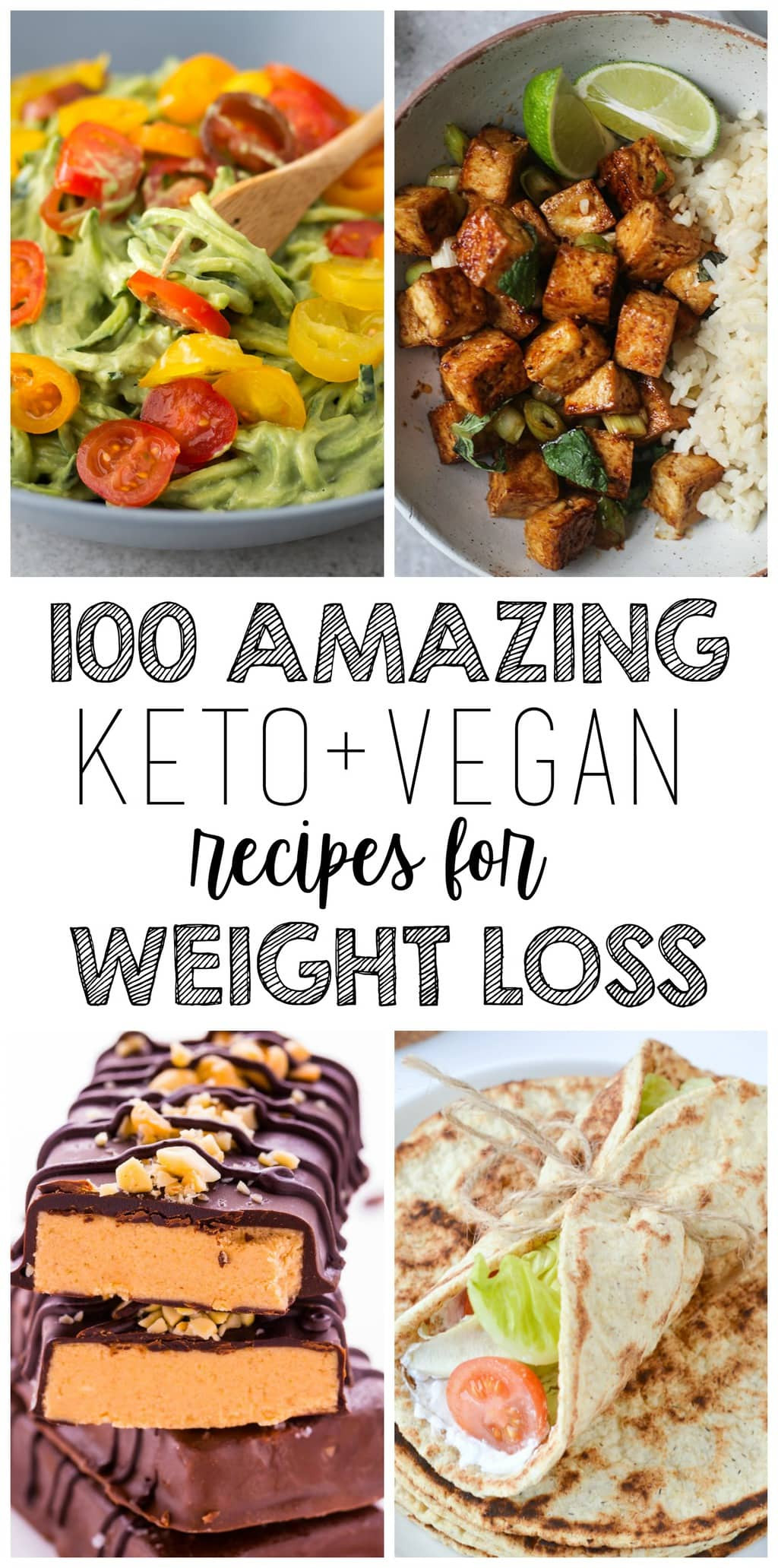 Keto Diet For Vegans
 100 AMAZING Keto Vegan Recipes For Weight Loss