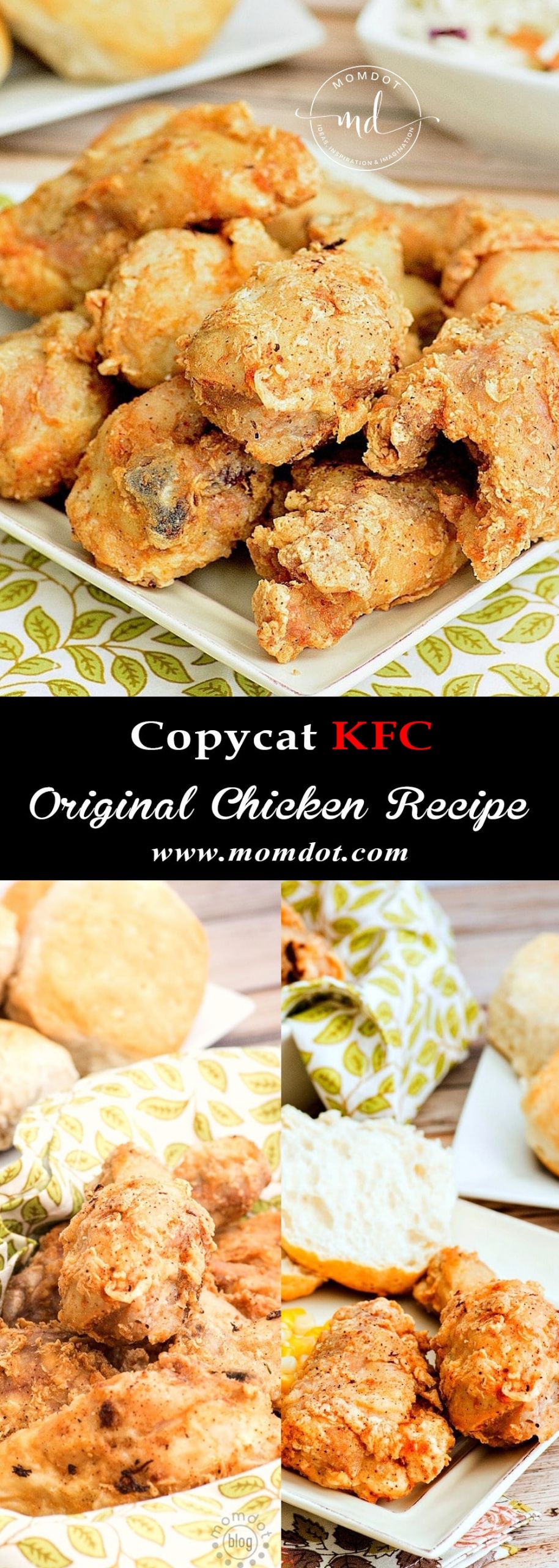 Kfc Original Recipe Chicken Whole Wing
 Copycat KFC Original Chicken Recipe