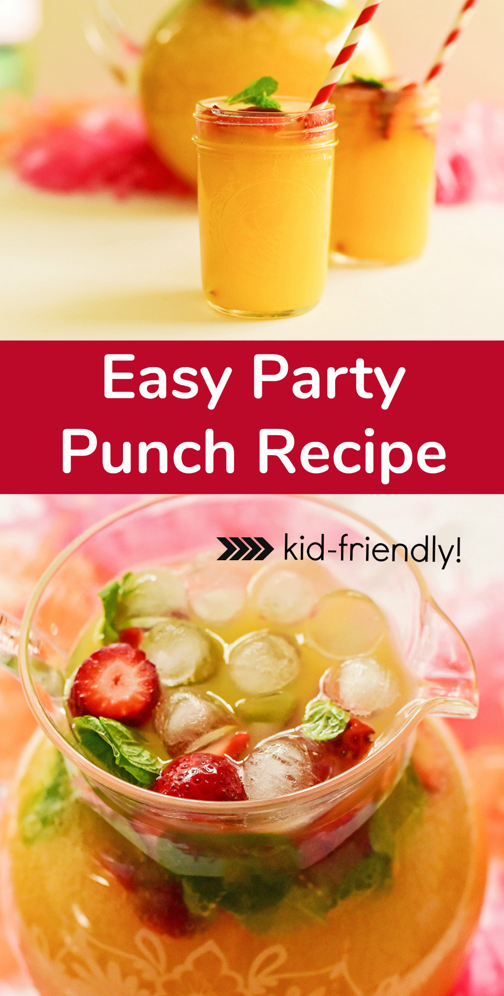 Kid Friendly Punch Bowl Recipes
 Easy Party Punch Recipe Kid Friendly