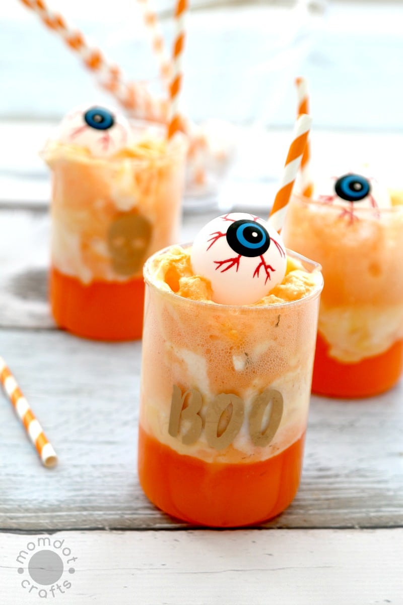 Kid Friendly Punch Bowl Recipes
 Eyeball Punch Orange Creamsicle Non Alcoholic Party Drink