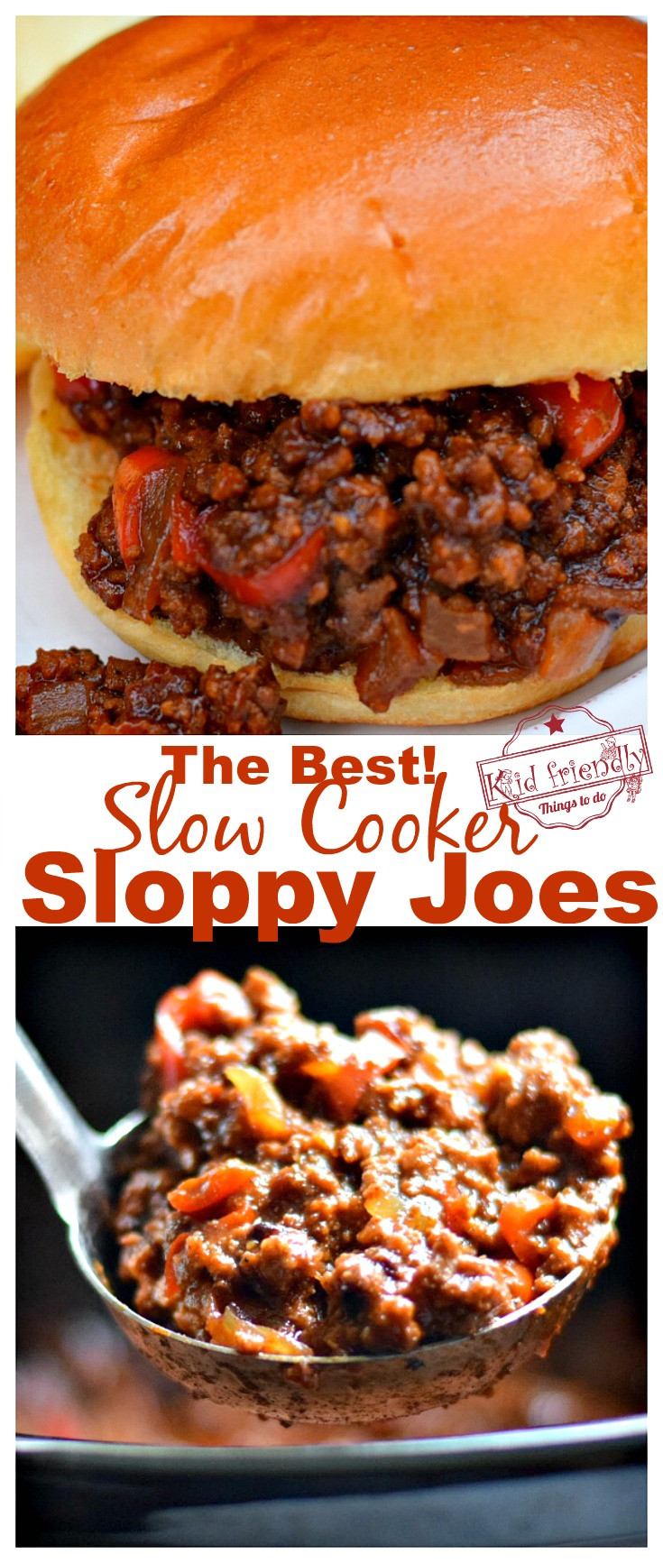 Kid Friendly Sloppy Joes
 The Best Slow Cooker Sloppy Joes I ve Ever Had Recipe