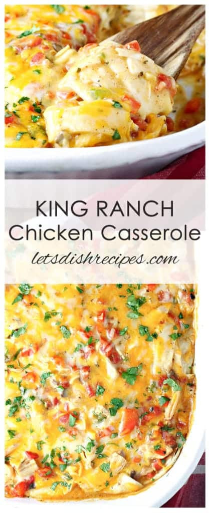 Kings Chicken Casserole
 King Ranch Chicken Casserole