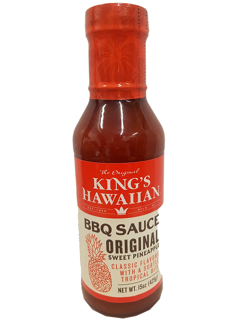 Kings Hawaiian Bbq Sauce
 King s Hawaiian BBQ Sauce Original Sweet Pineapple MHD 21