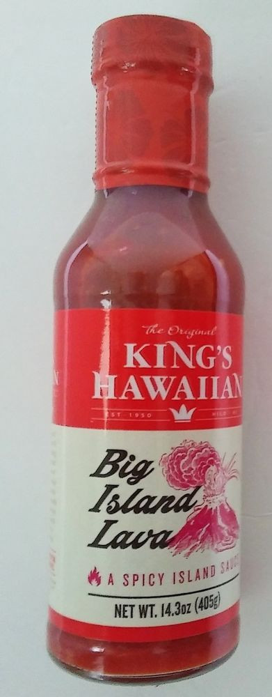Kings Hawaiian Bbq Sauce
 King’s Hawaiian BBQ Sauce Big Island Lava A Spicy Island