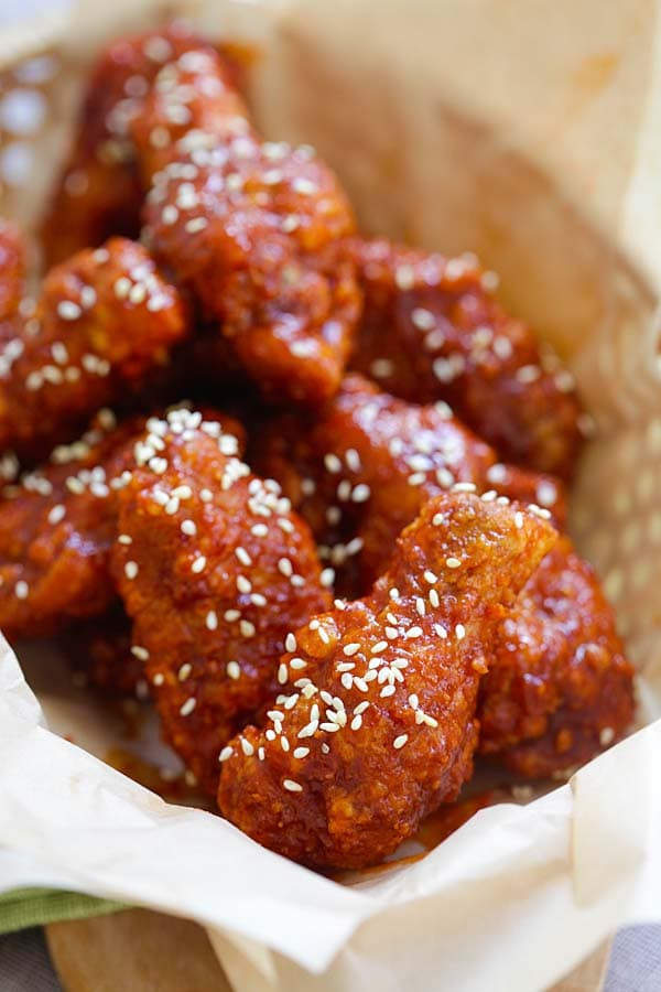 Korean Chicken Wings Recipe
 Korean Fried Chicken Crispy and BEST Recipe Rasa Malaysia