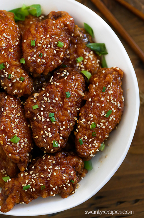 Korean Chicken Wings Recipe
 Korean Fried Chicken Wings Swanky Recipes