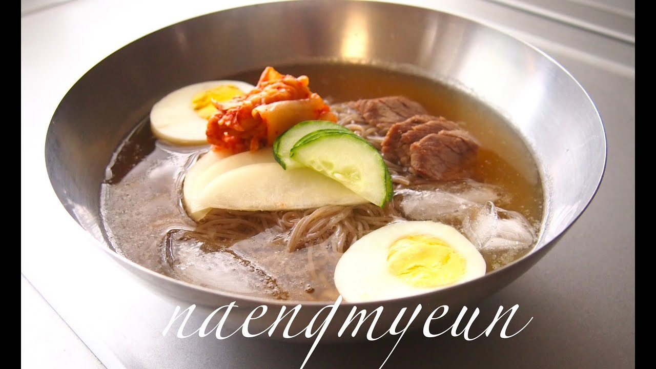Korean Cold Noodles
 Korean Cold Noodles Naengmyeun 냉면 Recipe