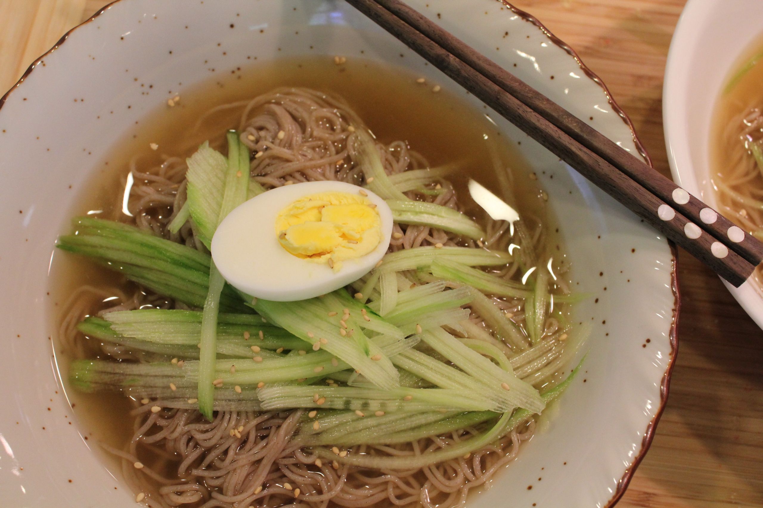 Korean Cold Noodles
 Korean Food Mul Naeng Myun Cold Noodles • Hip Foo Mom