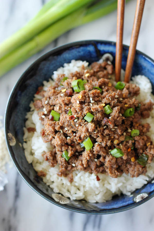 Korean Ground Beef And Rice Bowls
 15 Rice bowl recipes you ll definitely want to dive into
