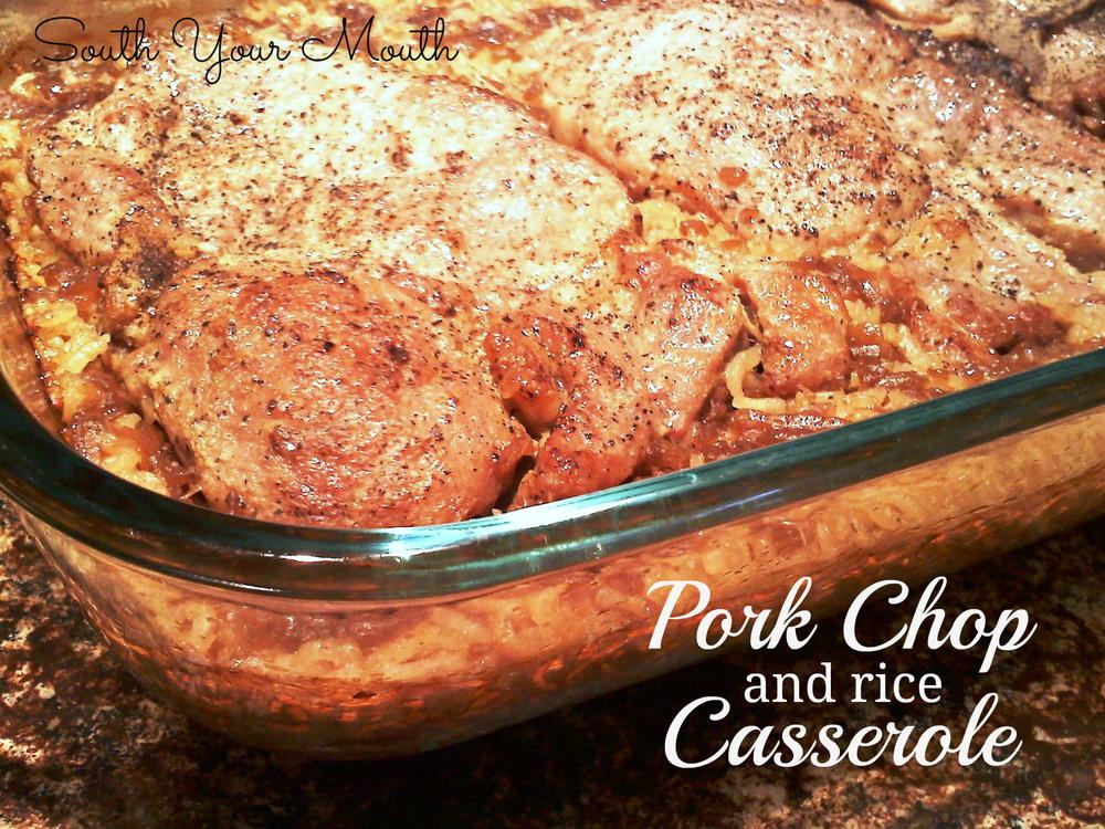 Lamb Chop Stew
 4 Ingre nt Pork Chop Casserole
