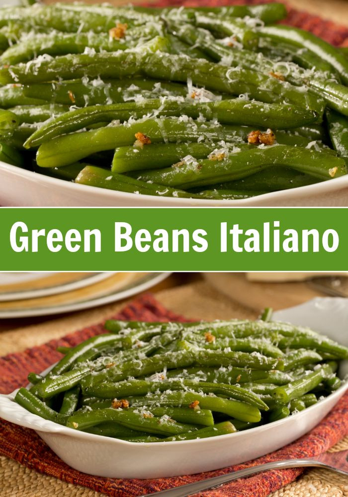 Lasagna Side Dishes
 Green Beans Italiano Recipe