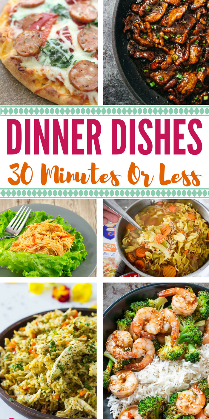 Last Minute Dinner Ideas
 Last Minute Dinners 30 Minute Dinner Recipes For Busy Nights