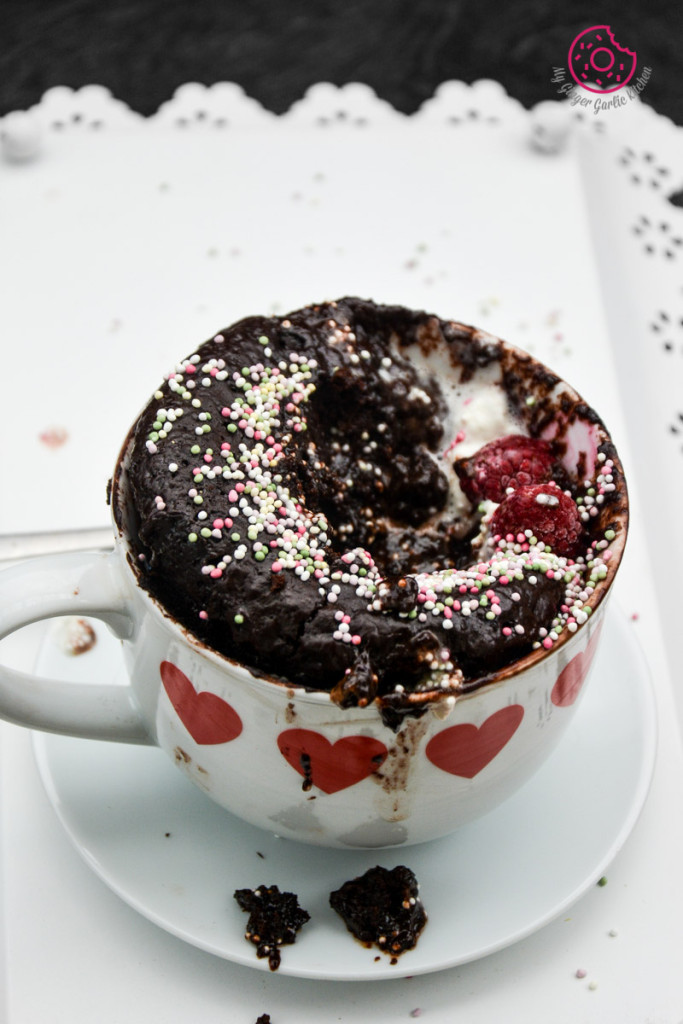 Lava Cake In A Mug
 Chocolate Molten Lava Mug Cake