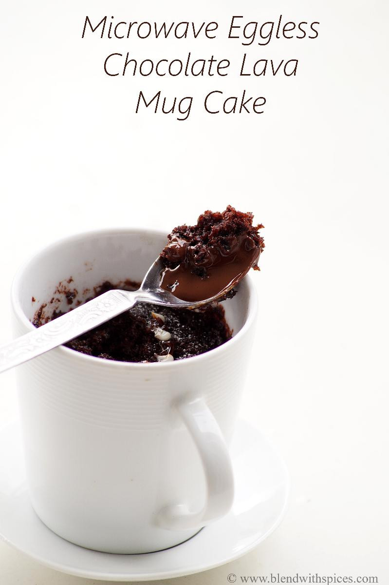 Lava Cake In A Mug
 Microwave Eggless Chocolate Lava Mug Cake Recipe How to