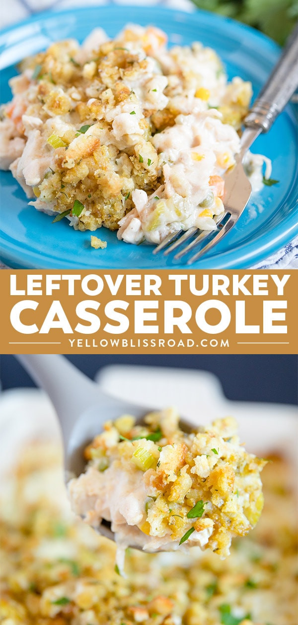 Leftover Turkey Casserole Recipe
 Easy Leftover Turkey Casserole with Stuffing Recipe
