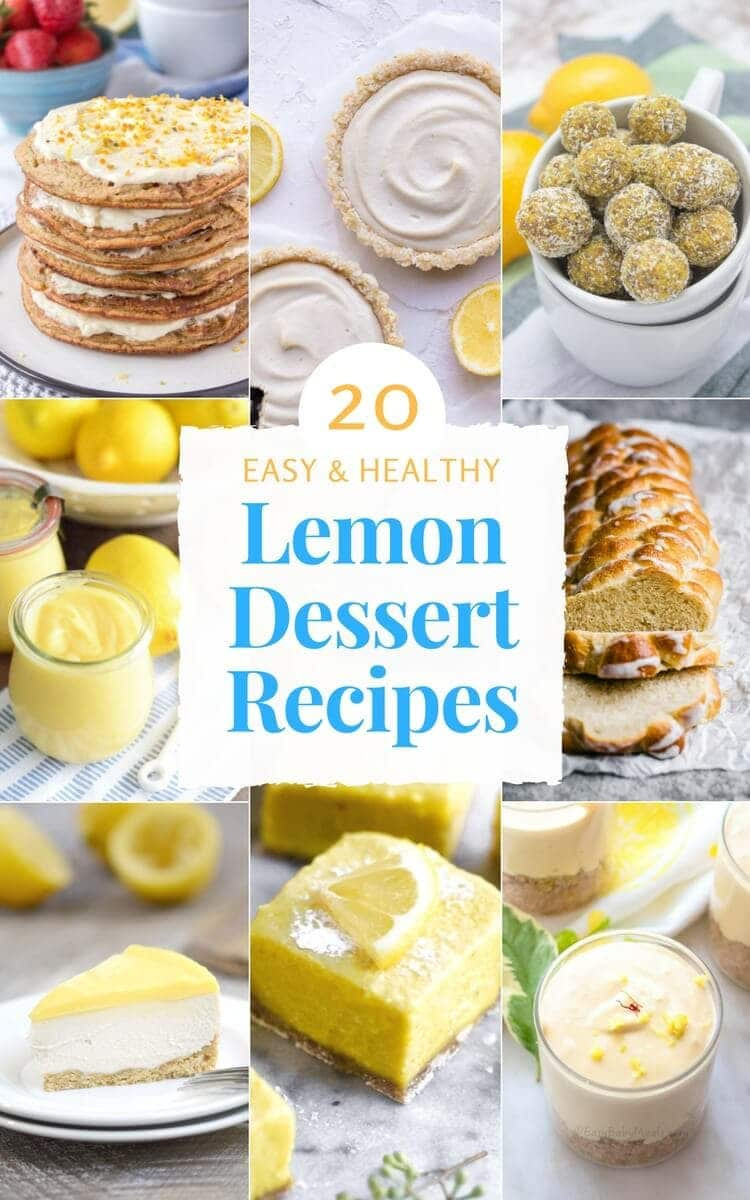 Lemon Dessert Recipe
 20 Easy Healthy Lemon Dessert Recipes Natalie s Health