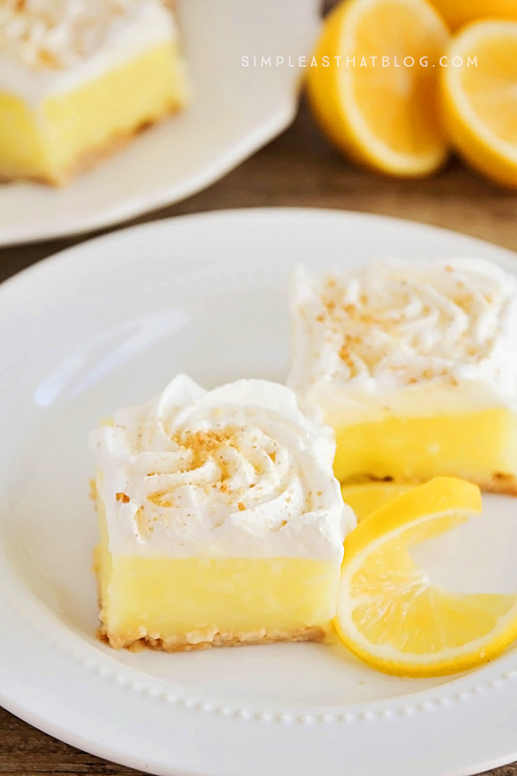 Lemon Dessert Recipe
 15 Easy and Tasty Lemon Dessert Recipes Style Motivation