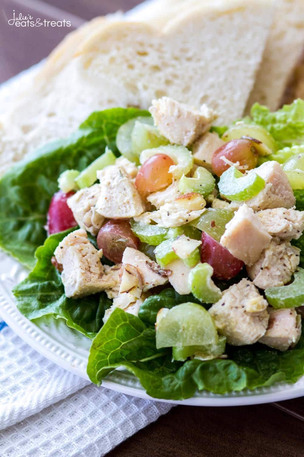Light Chicken Salad
 Light and Healthy Chicken Salad Recipe Julie s Eats & Treats