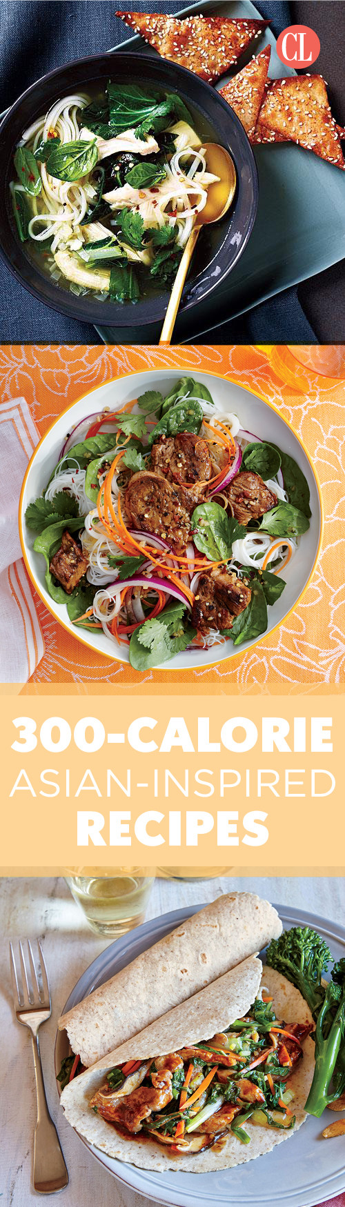 Low Calorie Asian Recipes
 300 Calorie Asian Inspired Recipes