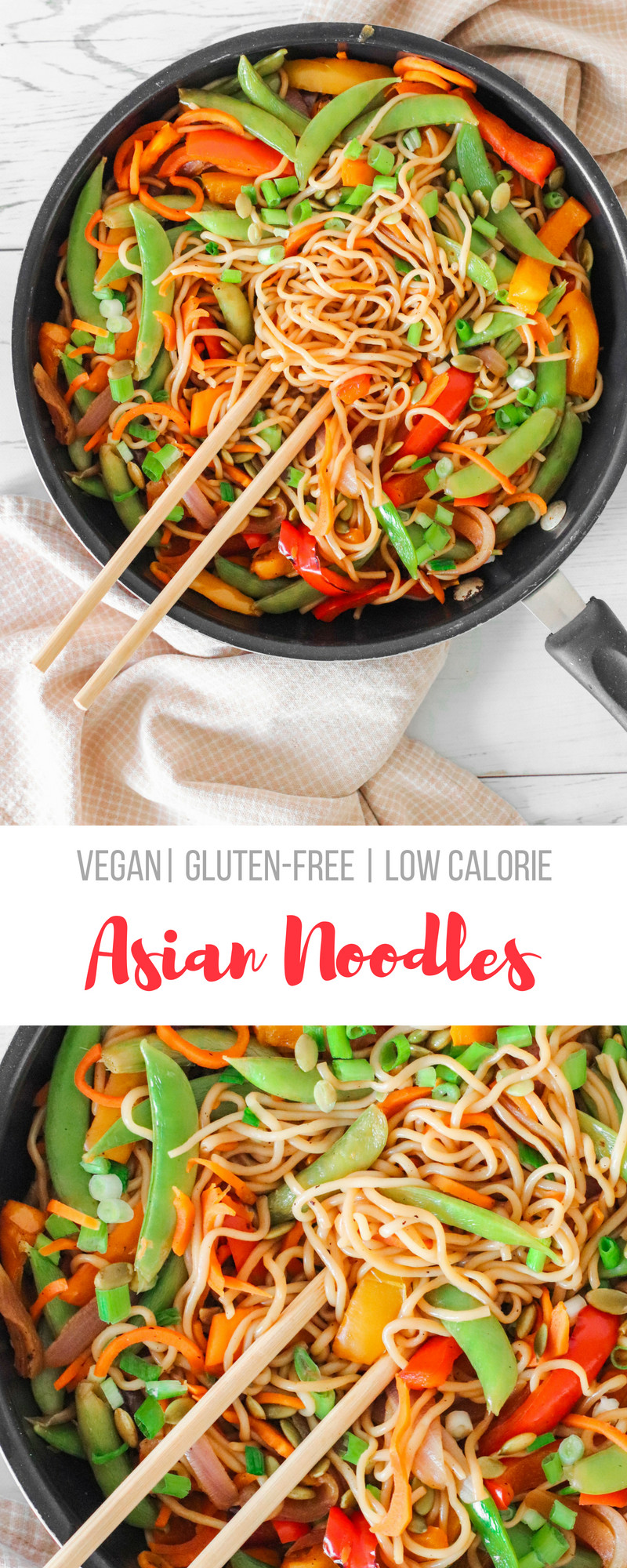 Low Calorie Asian Recipes
 Asian noodles Recipe low cal vegan
