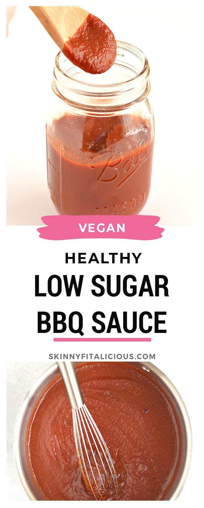 Low Calorie Bbq Sauce Recipe
 Low Sugar BBQ Sauce homemade in under 30 minutes vegan