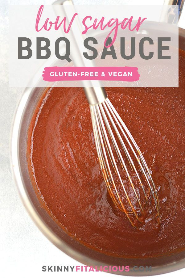 Low Calorie Bbq Sauce Recipe
 This Low Sugar BBQ Sauce is sweet smoky tangy & super