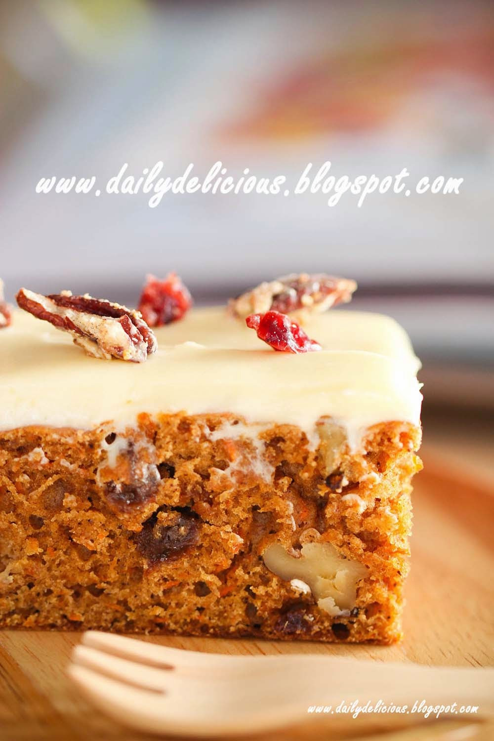 Low Calorie Carrot Recipes
 dailydelicious Low fat carrot cake Delicious carrot cake
