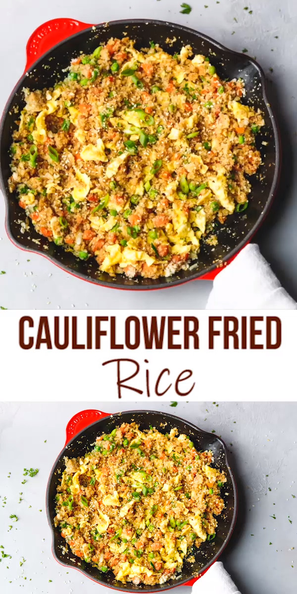 Low Calorie Cauliflower Recipes
 Keto Cauliflower Fried Rice Recipe Low Calorie Low Carb