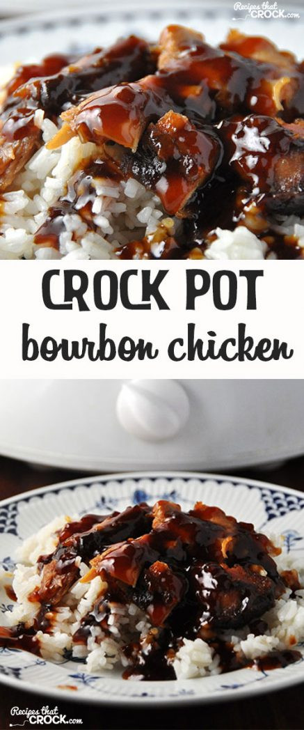 Low Calorie Chicken Crock Pot Recipes
 Crock Pot Bourbon Chicken Recipes That Crock