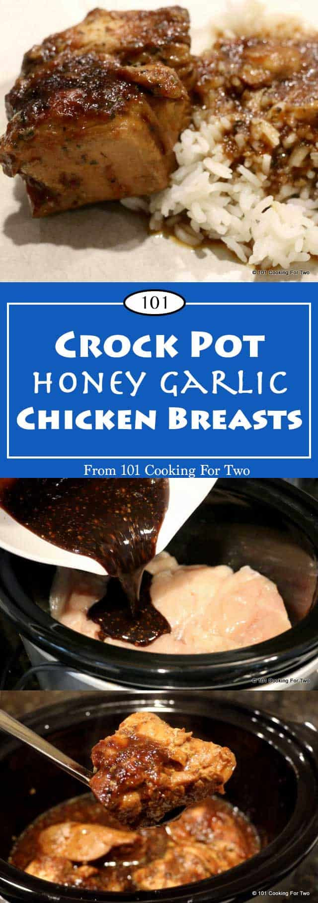 Low Calorie Chicken Crock Pot Recipes
 Crock Pot Honey Garlic Chicken Breast